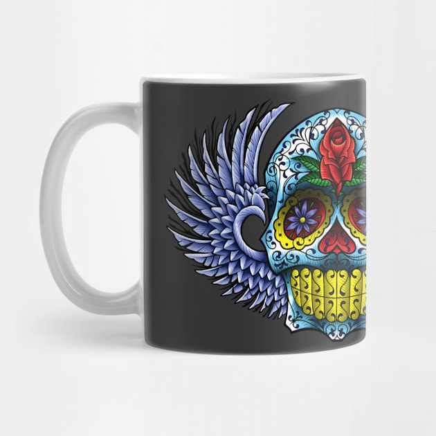 flying calavera by jobyc